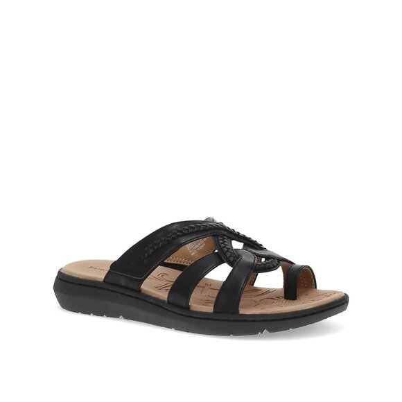 Baretraps Women's Queenie Flat Sandals Black Size 8M - Picture 1 of 2